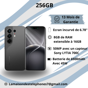 Tecno Camon 50 pro - 6,78 " - 4G - 2 SIM - (8+8)GB RAM - 256GB ROM - 32MP/50MP - 6500 mAh -