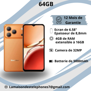 Blackview Wave 7C - 4/64 Go Orange